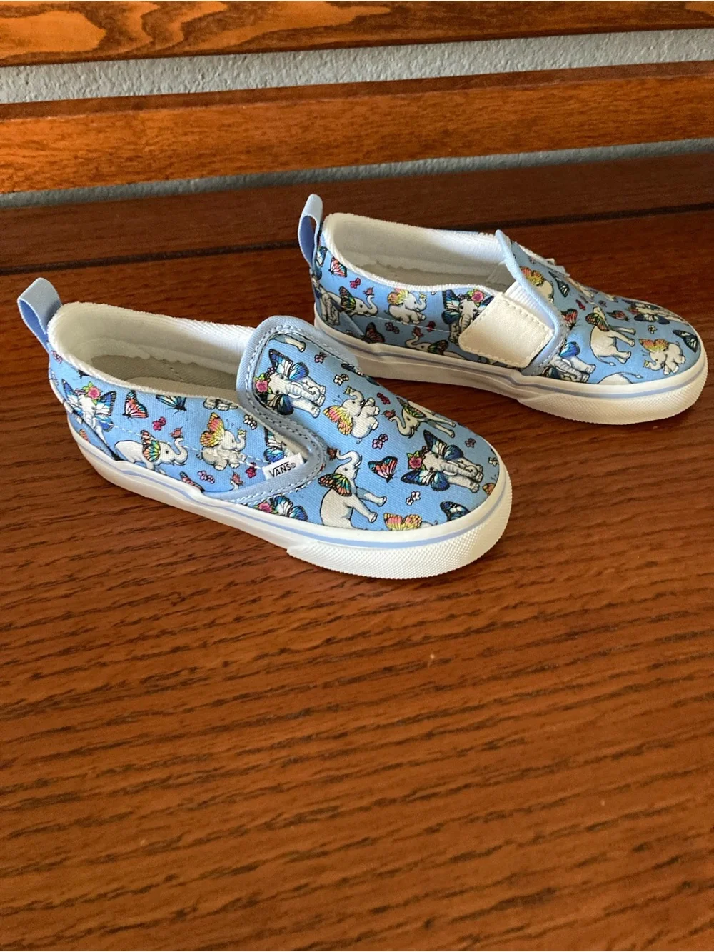 Slip-On Vans Elephantastic NIB size 9 Toddler